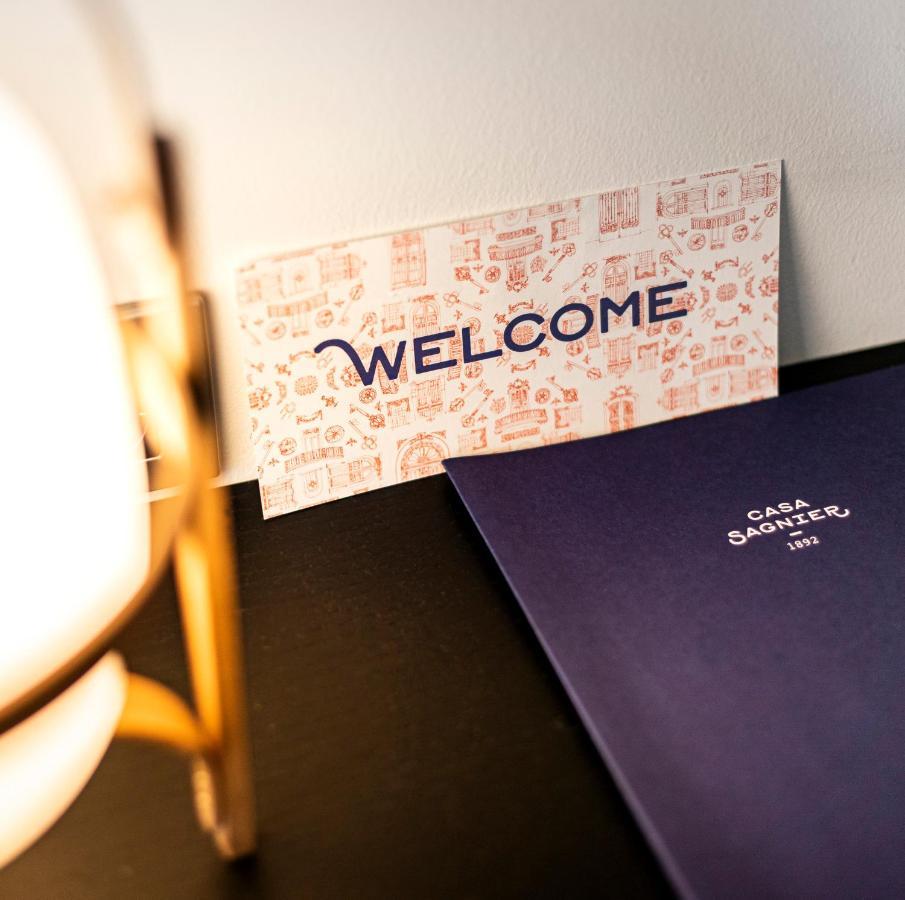 Hotel Casa Sagnier Barcelona Zewnętrze zdjęcie Welcome card